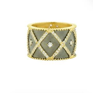 Freida Rothman Cigar Band Ring Size 7